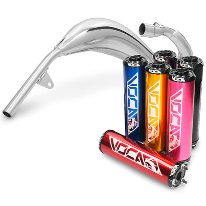 VOCA Cross Chromed Exhaust 50/70cc (CE), Beta RR Enduro / SM >2021