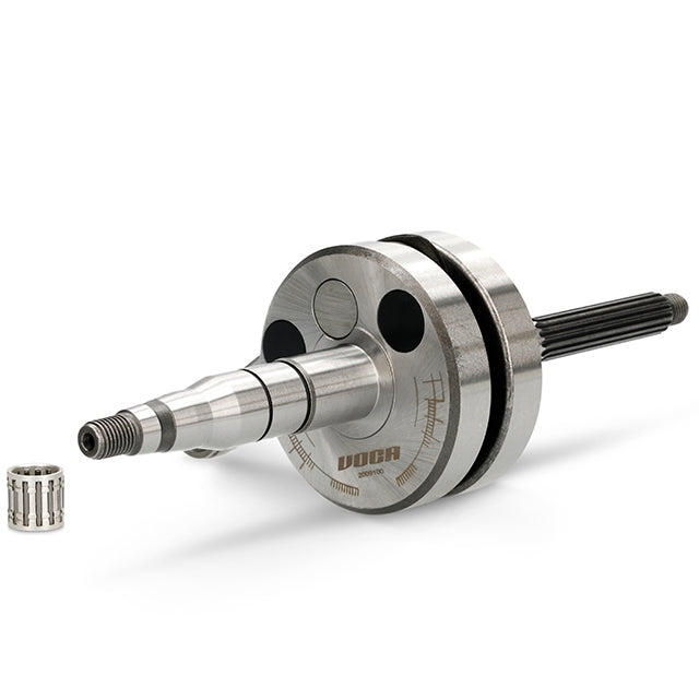 Cigüeñal Minarelli Horizontal VOCA HQ Racing biela CNC bulón 12 jaula de agujas de plata