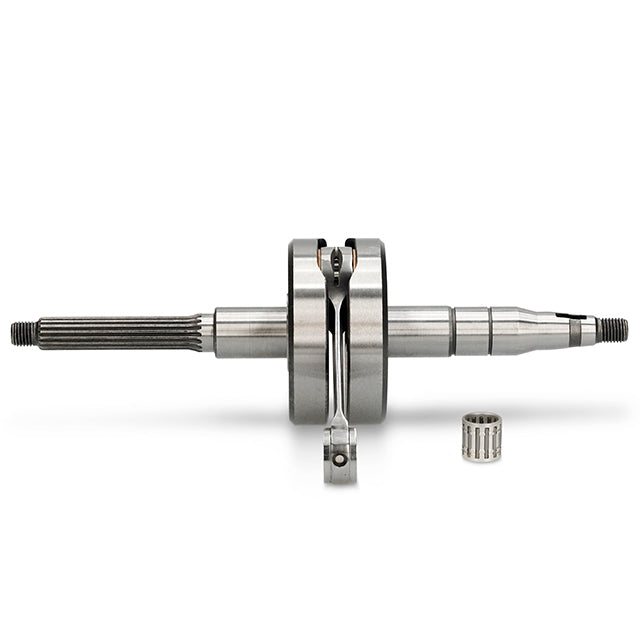 Cigüeñal Minarelli Horizontal VOCA HQ Racing biela CNC bulón 12 jaula de agujas de plata