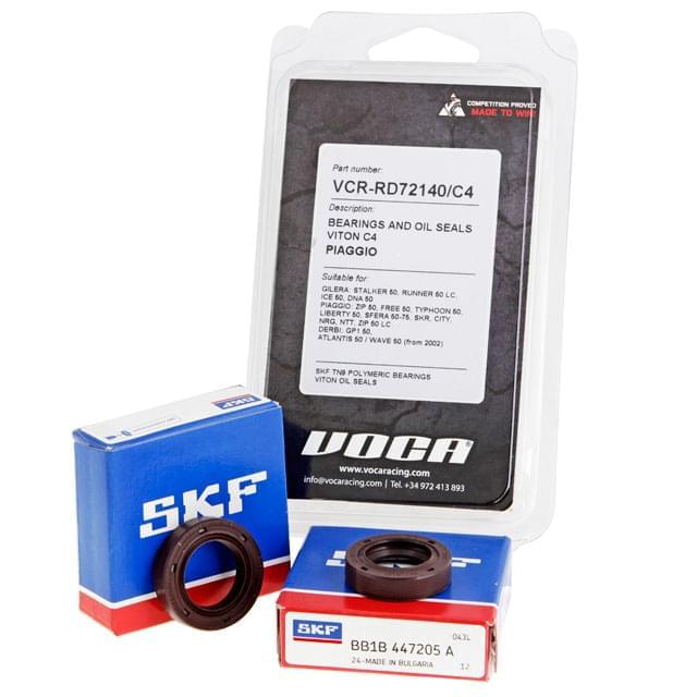 Kit rodamientos y retenes Voca C4 Viton Piaggio