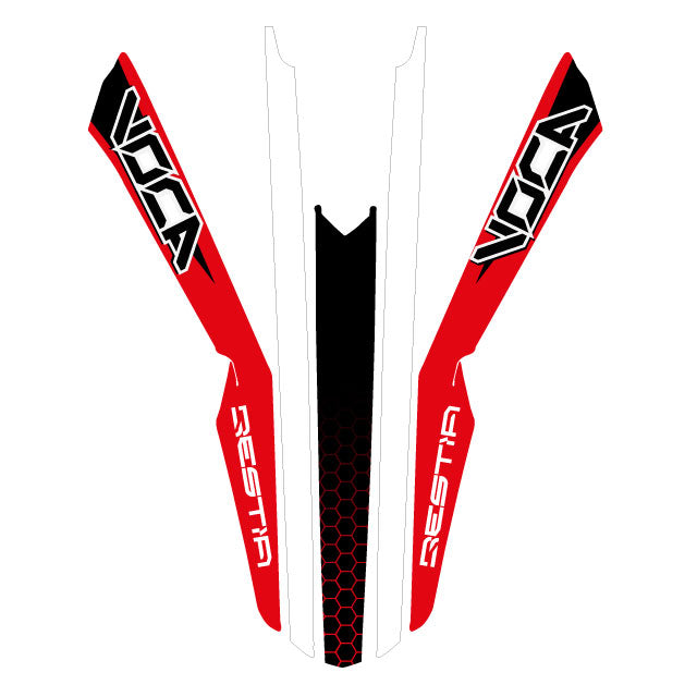 Kit de vinilos VOCA Bestia Rieju MRT 50cc 09-21 32 pegatinas