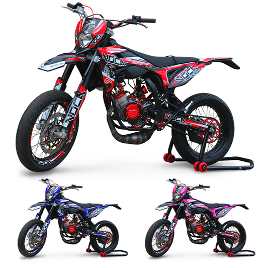 Kit de autocolantes VOCA Bestia Sherco 50cc 19 autocolantes