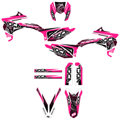 Kit de vinilos VOCA Bestia Sherco 50cc 19 pegatinas