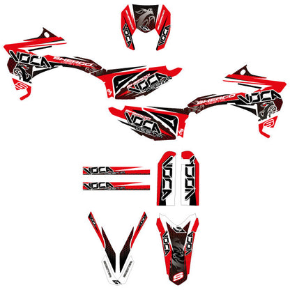 Kit de vinilos VOCA Bestia Sherco 50cc 19 pegatinas