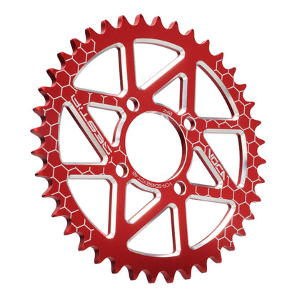 Corona Yamaha DT 50 Portugal 420 Aluminio CNC VOCA