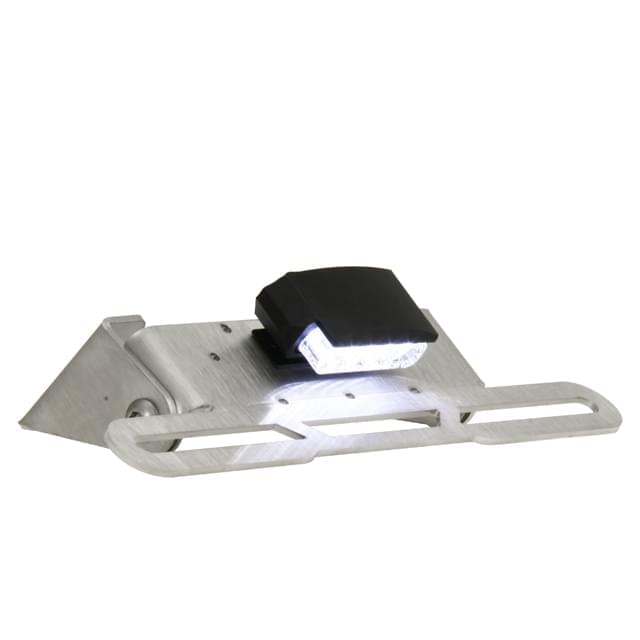 Portamatriculas Voca Racing ONE-LED Honda SH125/150cc inoxidable