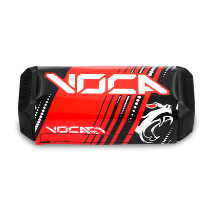 Protetor de guiador VOCA FF28 V2 vermelho