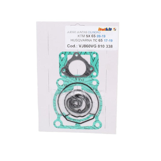 Juntas de cilindro Gas Gas MC 50 21-23 / KTM SX 50 09-23 / Husqvarna TC 50 17-23 Italkit VJ860VG810338