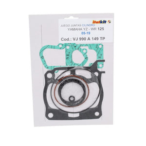 Juntas de cilindro Yamaha YZ 125 05-21 / YZ 125 X 20-22 Italkit VJ990A149TP