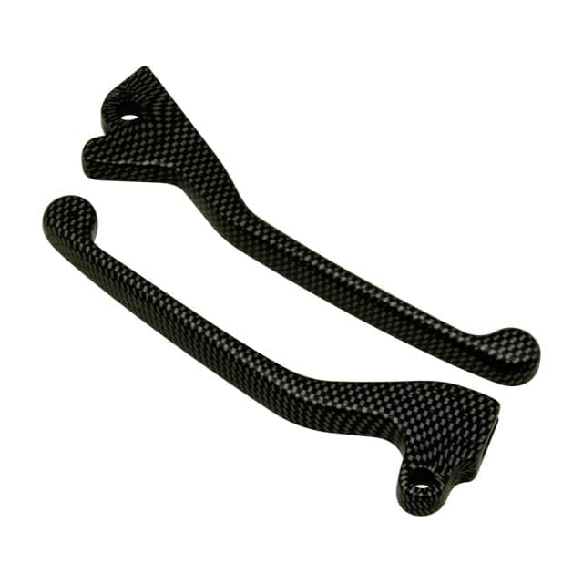Brake levers both sides Piaggio Liberty 50/125/200 2T/4T Grimeca pump Vparts - carbon