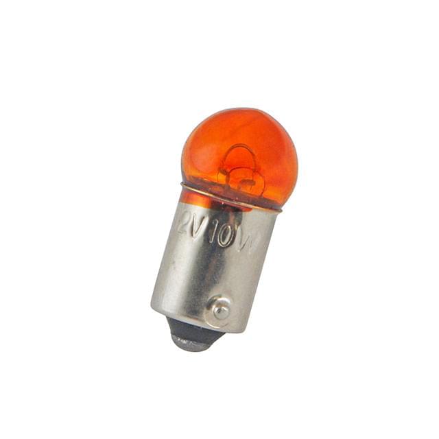 Bombilla posición BA9S 12V 10W Vparts - naranja L897