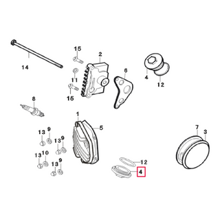 Tapa balancín Pitbike motor semi-auto 88 ZF