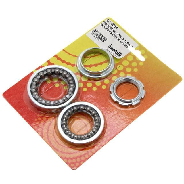 Cojinetes de Dirección Buzzetti (Set), Peugeot Geopolis y Satelis 125/400 6064
