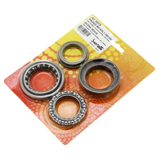 Cojinetes de Dirección Buzzetti (Set), Piaggio Beverly 250/300 todos los años y Gilera Nexus todos los modelos 6078