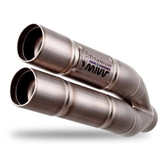 MIVV Slip-On Double Gun Exhaust Yamaha XJ6 Diversion 09-16 (CE)