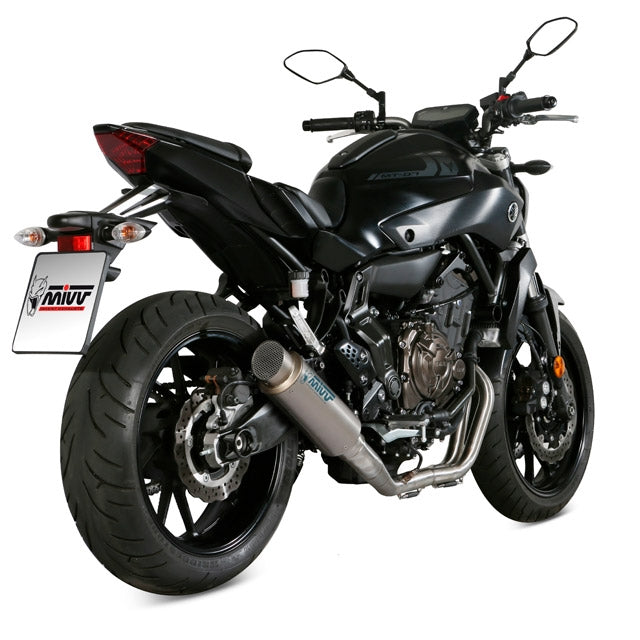 Échappement MIVV complet GP Pro Yamaha MT-07 >14 (CE) - titane