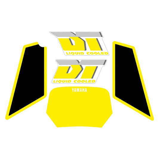 Kit pegatinas Yamaha DT LC - amarillo YAM062