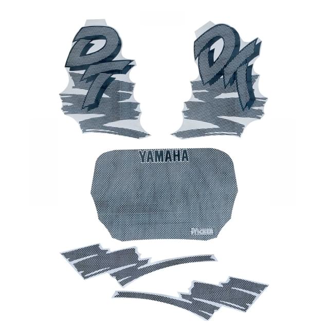 Kit pegatinas Yamaha DT 50 LC - carbono YAM010