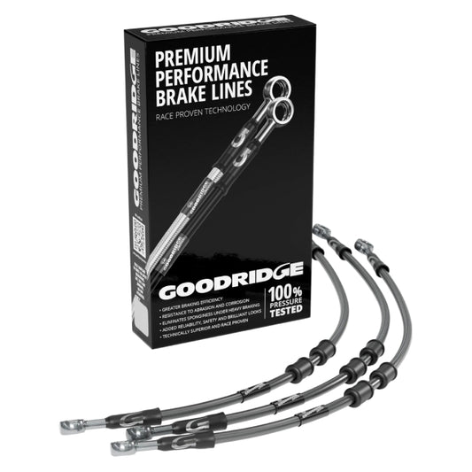 Yamaha T-Max 530 15-16 ABS Goodridge brake hose kit