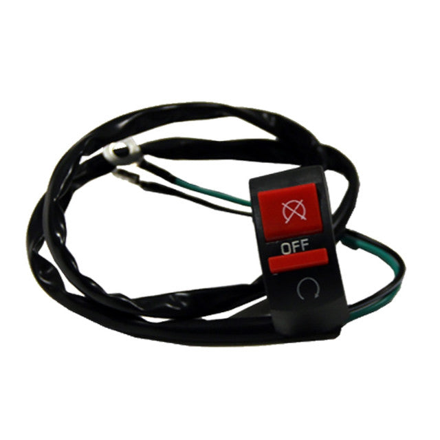 Interruptor de paro ON/OFF Pitbike Daytona Anima L.710mm YCF YC110-0105-04