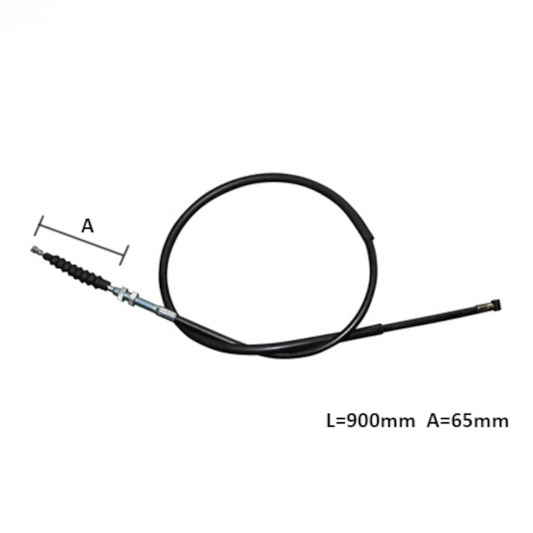 Cable de embrague Pitbike YCF SP1 / SM 150 L.900mm A+B=65mm YC110-0108