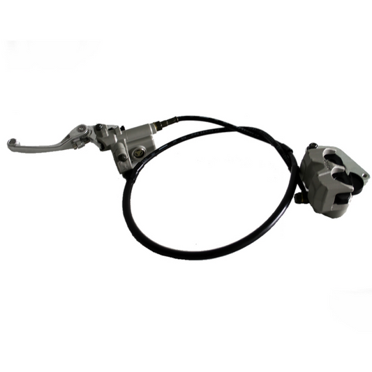 Kit bomba de freno y pinza delantera 2 pistones L.1170mm Ø10/Ø10 Pitbike YCF BIGY150M 19-20