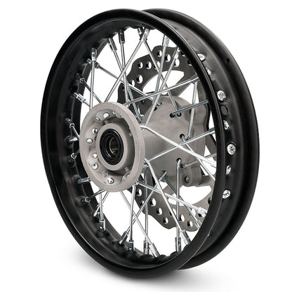 Llanta delantera 1.4x10 con disco Pitbike YCF >2020