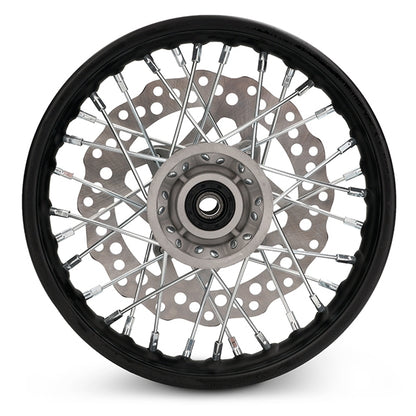Llanta delantera 1.4x10 con disco Pitbike YCF >2020