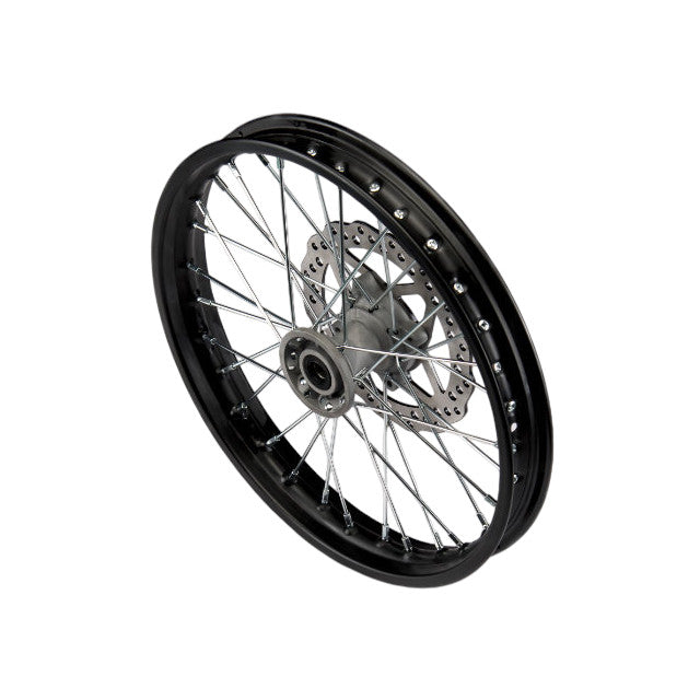 Llanta delantera acero completa 1.60x17" Pitbike YCF Bigy SM YC110-0601-39-BK