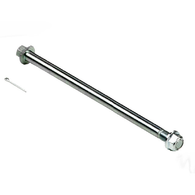 Eje rueda y tuerca M12 L.240mm Pitbike YCF Pilot YC110-10-035