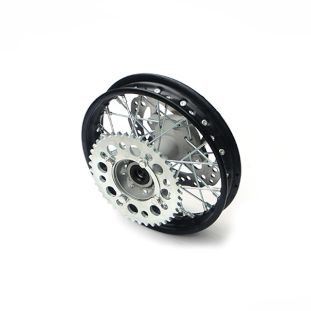 Llanta trasera 1.85x10 con disco/corona Pitbike YCF >2020 YC110-1101-01A