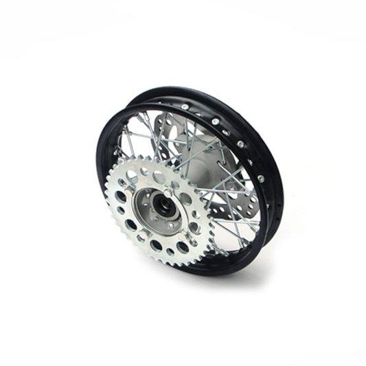 Llanta trasera 1.85x10 con disco/corona Pitbike YCF >2020 YC110-1101-01A