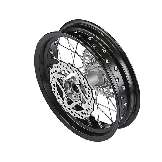 Llanta trasera aluminio completa 3x14" Pitbike YCF Bigy SM YC110-1101-73