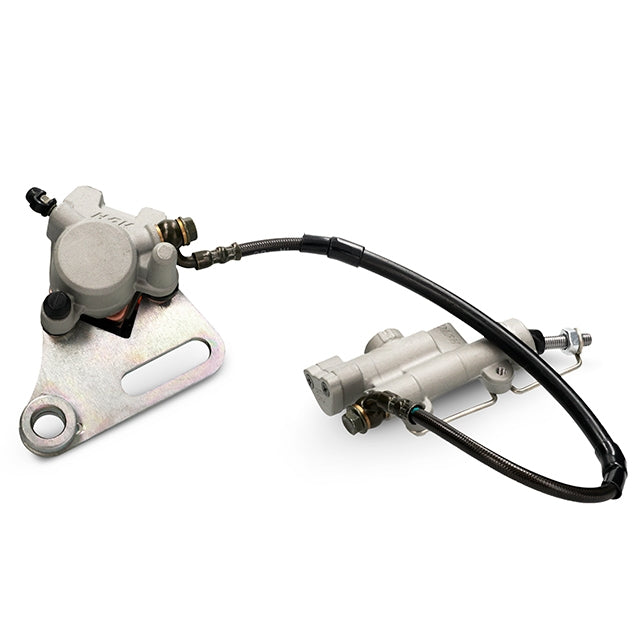 Frein arrière complet 1 piston L.465mm Pitbike YCF Pilot / SM 150