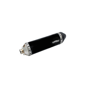 Silenciador de escape lado izquierdo Pitbike YCF Racing Factory YC110-13014-04-BKL