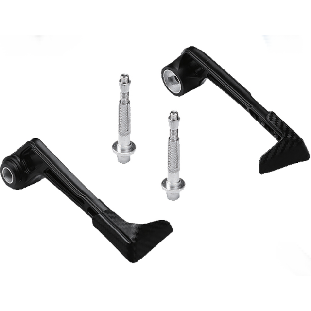 Protectores de maneta tipo Moto GP YCF - negro YC110-14-072-BK