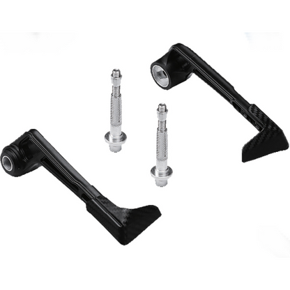 Protectores de maneta tipo Moto GP YCF - negro YC110-14-072-BK