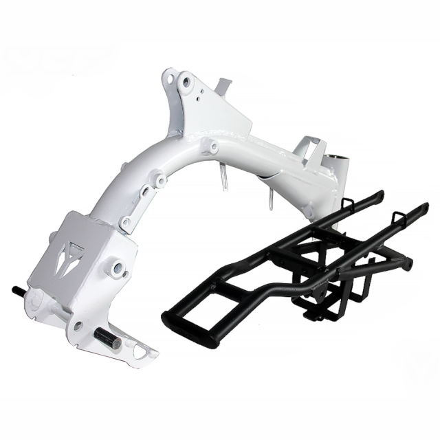 Chasis completo blanco Pitbike YCF F88SE 20-22 YC88-161-0301-WH