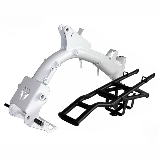 Chasis completo blanco Pitbike YCF F88SE 20-22 YC88-161-0301-WH