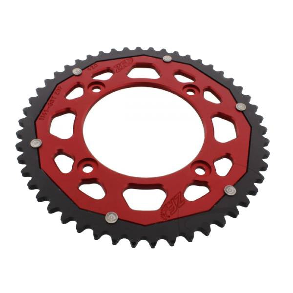 Corona de transmisión Beta RR 50 enduro-motard Z-50 paso 420 - rojo