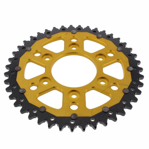 Cremalheira de transmissão dupla Ducati Multistrada 950 ABS Z-43 passo 525 ZF - dourado