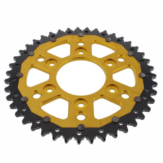 Cremalheira de transmissão dupla Ducati Multistrada 950 ABS Z-43 passo 525 ZF - dourado