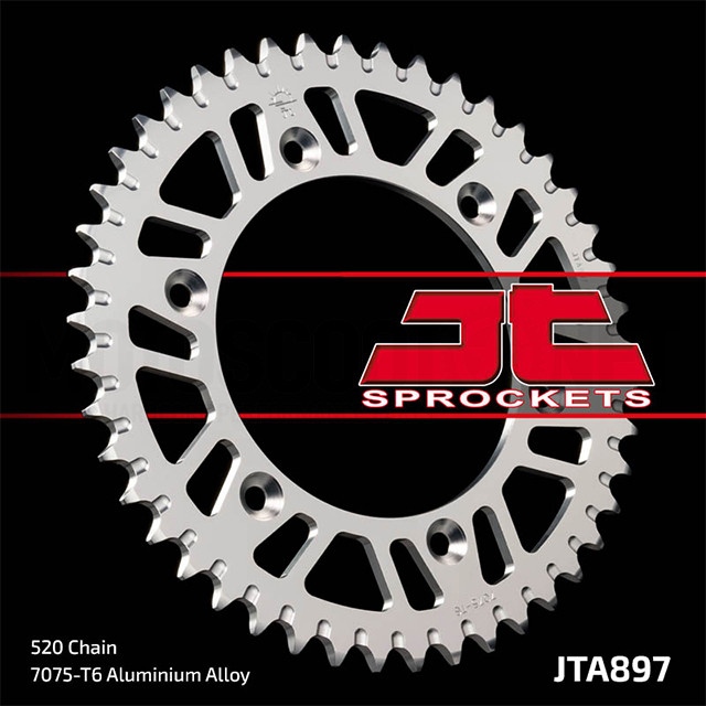 Corona KTM / Husqvarna / Husaberg Z-49 Aluminio Naranja JT Sprockets Sku:JTA897.49ORG /J/T/JTA897_4.jpg