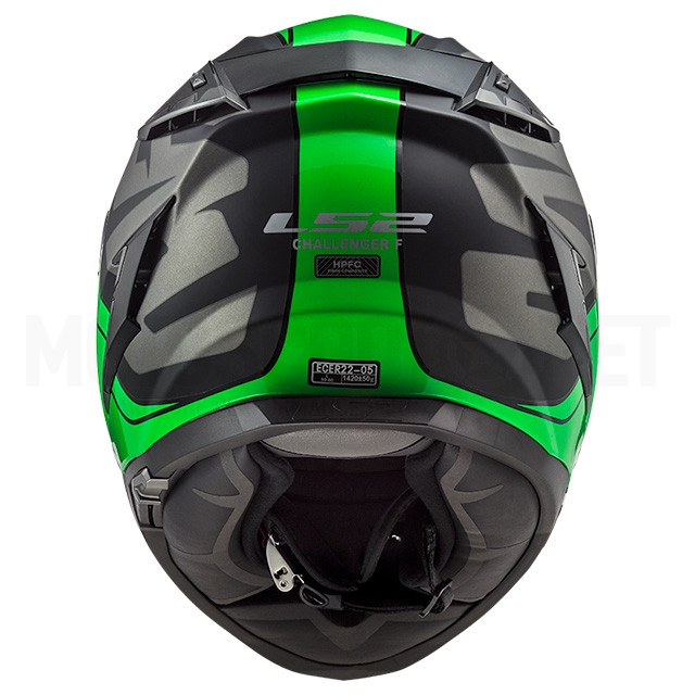 Casco Integral LS2 FF327 Challenger Randy negro mate verde Sku:A-103273560 /a/-/a-103273560_05.jpg