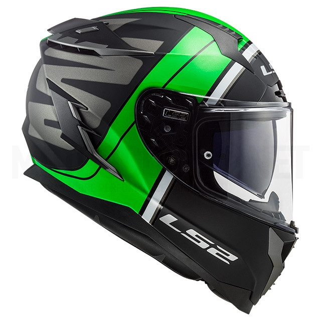 Casco Integral LS2 FF327 Challenger Randy negro mate verde Sku:A-103273560 /a/-/a-103273560_06.jpg