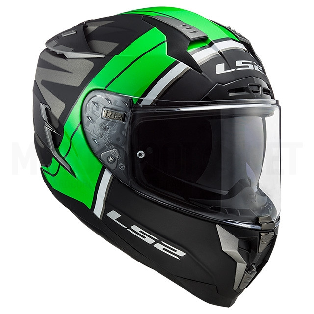 Casco Integral LS2 FF327 Challenger Randy negro mate verde Sku:A-103273560 /a/-/a-103273560_07.jpg