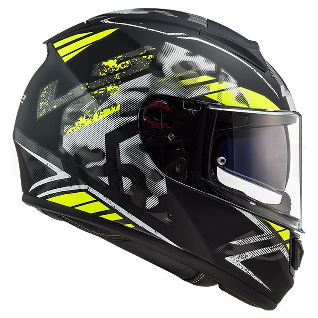 Casco Integral LS2 FF397 Vector FT2 Strencil negro mate-amarillo Sku:A-103973754 /a/-/a-103973754_02.jpg