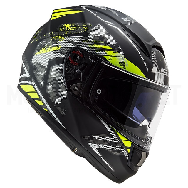 Casco Integral LS2 FF397 Vector FT2 Strencil negro mate-amarillo Sku:A-103973754 /a/-/a-103973754_06.jpg