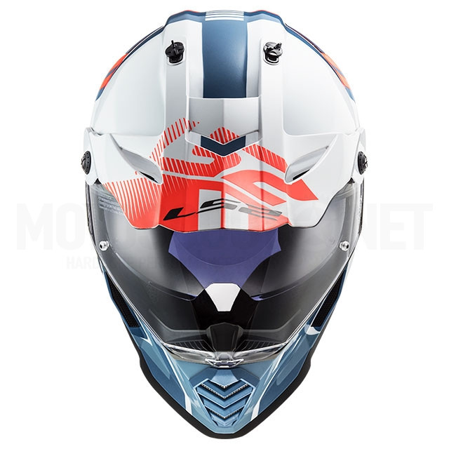 Casco Cross LS2 MX436 Pioneer EVO Evolve blanco Cobalto Sku:A-404363324 /a/-/a-404363324.jpg