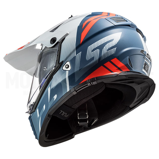 Casco Cross LS2 MX436 Pioneer EVO Evolve blanco Cobalto Sku:A-404363324 /a/-/a-404363324_03.jpg